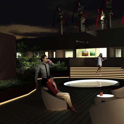 concorso di progettazione Space to Culture: arredamento rooftop lounge